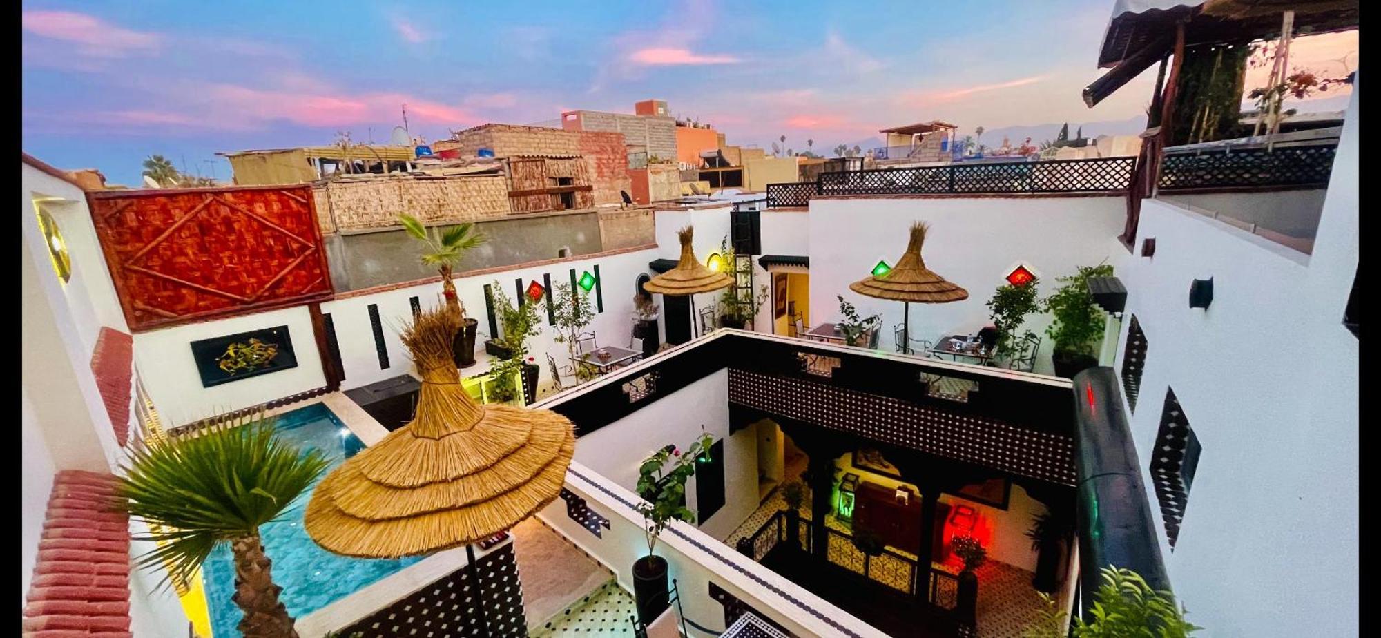 Dar Najat Hotel Marrakesh Eksteriør billede